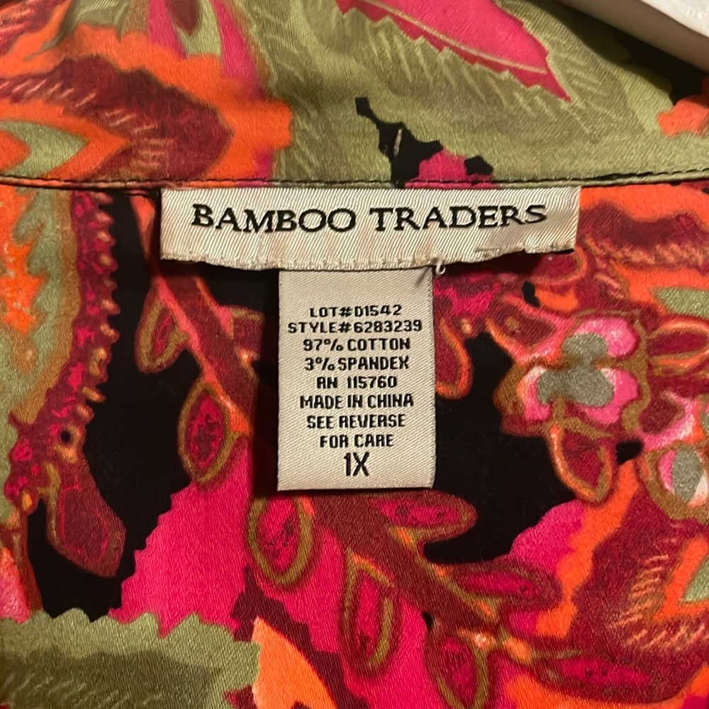 Bamboo Traders Print Top.
